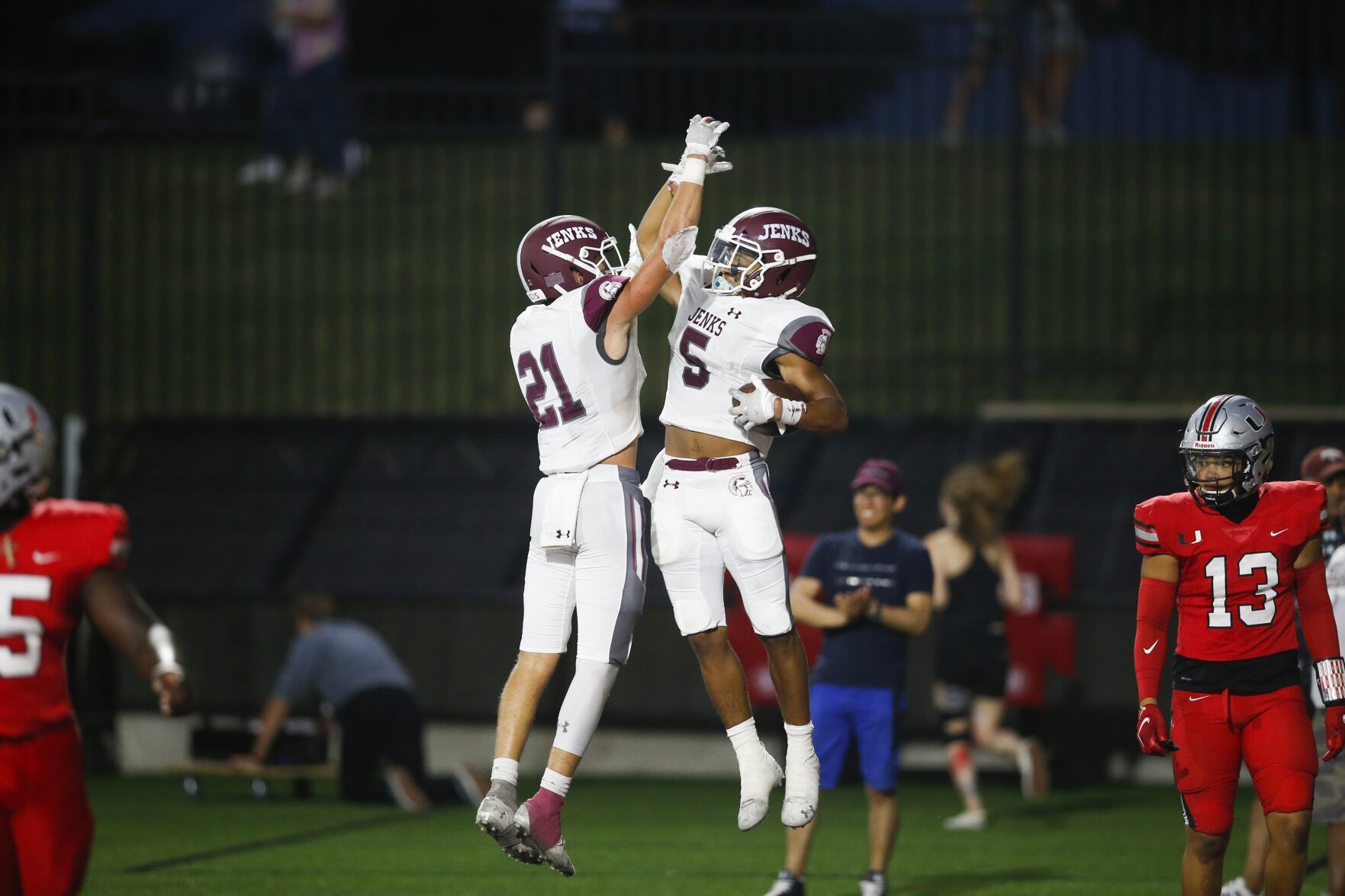 Jenks vs Union in Backyard Bowl